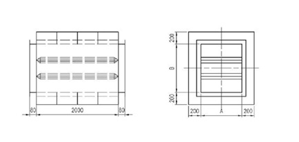 WX型微孔板消声器